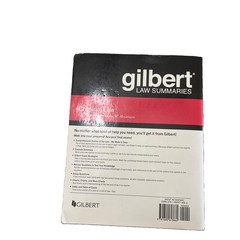 GILBERT LAW SUMMARY ON CRIMINAL LAW (GILBERT LAW SUMMARIES) BY George Dix