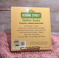 Sesame Street Toddler Books Little Grover’s Book of Shapes HC 1992 Vintage Book