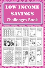 Low Income Savings Challenges Book: 114 Pages of Savings Tracker planner