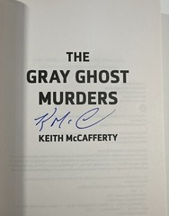 The Gray Ghost Murders by Keith McCafferty (2013) TPB Sean Stranahan Autographed