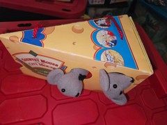 The Country Mouse and The City Mouse VINTAGE Read and Play Storybook Set w/plush