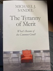 The Tyranny of Merit by Michael Sandel 2020 UK Paperback, 1st edition/1st print