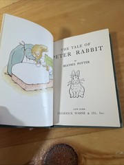 c.1902-1917, THE TALE OF PETER RABBIT, by BEATRIX POTTER, F. WARNE & CO, CLASSIC