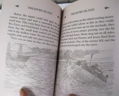 ILLUSTRATED ADAPTED CLASSIC LIT. Treasure Island, Dolittle, Sawyer R L 3.0-3.8