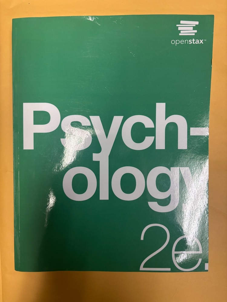 Psychology OpenStax 2E Paperback Very Good Condition