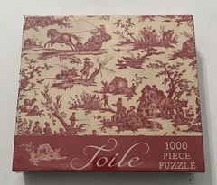 TOILE Smith Gibbs 1000 Piece Jigsaw Puzzle Textile Fabric 27.5 x 19.5 SEALED