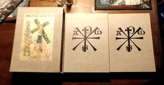 Pamploma Bibles (2 Vol Set) by Francois Bucher (1970)With Storage Sleeve