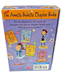 Amelia Bedelia 4 Chapter Book Box Set #1-4 Herman Parish 2014 140+ Pages Each