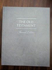 Old Testament Journal Edition : [paperback] by Deseret Book Company (2013 Trade)