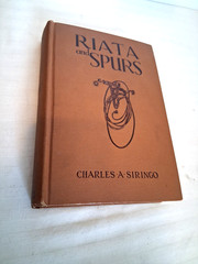 RIATA AND SPURS BY CHARLES A SIRINGO BOOK 1927