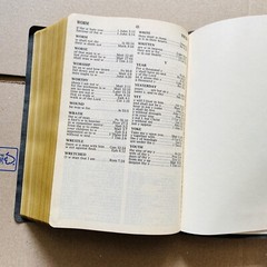 🔥1990, Nelson Regency Holy Bible King James Version Giant Print Red Letter