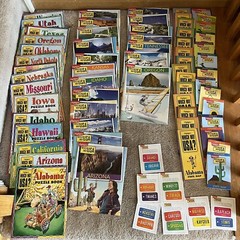 Highlights Which Way USA Magazine 20 States, 27 Maps, 14 License, 15 Puzzle Book