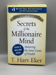 Secrets of the Millionaire Mind T. Harv Eker SIGNED FIRST EDITION Hardcover DJ