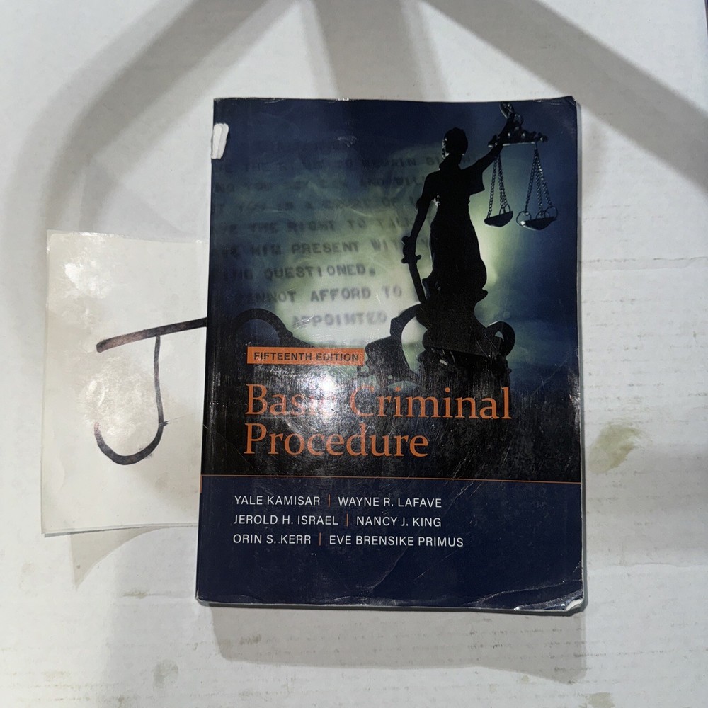 American Casebook Ser.: Basic Criminal Procedure : Cases, Comments and Questions