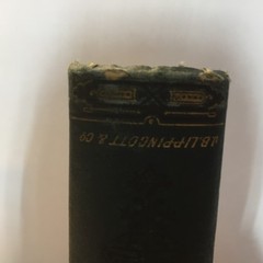 The Last Of The Barons Edward Bulwer-Lytton 1881 J.B. Lippincott Historical Fic