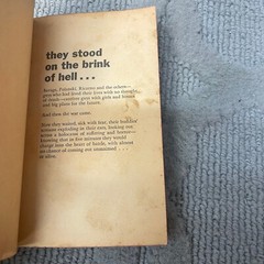 Charge Into Hell Action Paperback Book by Marvin Allen Karp Popular Library 1966