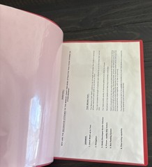 JANOME New Home Memory Craft 7000 Binder w/ Answers To The Memory Craft Test