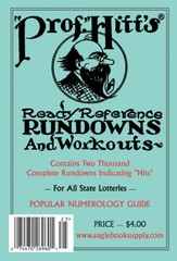 Prof. Hitt’s Ready Reference Rundowns & Workouts – Numerology Guide