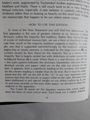 The Greek New Testament According to Majority Text (English and Greek Edition)