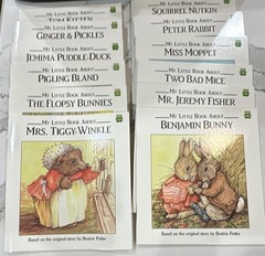 LeapFrog My Little Books all 12 in series Beatrix Potter stories Opened.