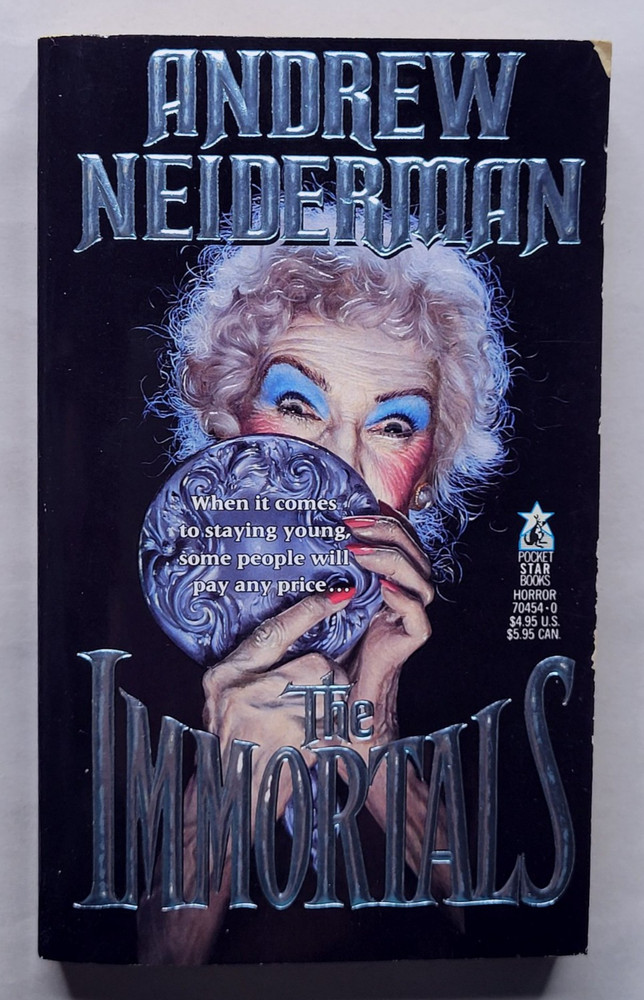 ANDREW NEIDERMAN 1ST EDITION – The Immortals 1991 (Paperbacks From Hell)