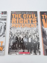 Lot Of 3 A Step Into History Books, Cold War, Great Depression, & Civil Rights