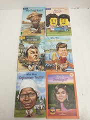 Lot Of 31 Who HQ Books – “Who Is “/” What Was”/ “Where Is” Paperback Stories