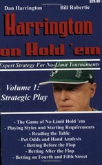 Complete Set Series – Lot of 3 Dan Harrington on Hold ‘Em books Poker Robertie