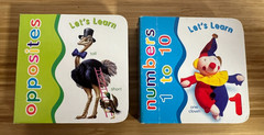 My Little Library: Early Learning – 12 mini board books – dated 2003