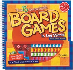 The 15 Greatest Board Games in the World – paperback The editors of Klutz