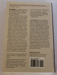 The Evolution of Civilizations – Carroll Quigley – 1979 Paperback Edition