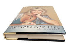 Recipes For Life by Linda Evans HCDJ First US Edition First Print 2011 Cookbook