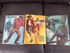 Lot of 3 Vintage Educator Classic Library Books 1968 Illustrated Hardcover Set