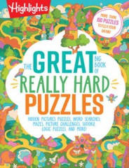 The Great Big Book of Really Hard Puzzles (Great Big Puzzle Books) – VERY GOOD
