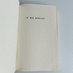 If We Break Kathleen Buhle Hardcover Memoir Addiction Recovery Marriage