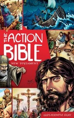 The Action Bible New Testament: God’s Redemptive Story (Action Bible Series)…