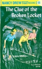 The Clue of the Broken Locket (Nancy Drew, Book 11) – Hardcover – GOOD