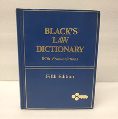 Black’s Law Dictionary 5th Edition Legal Definitions American & English Law