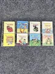 Vintage Lot of 8 Little Little Golden Book Miniatures #2,3,4,6,7,11,12,59