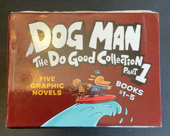 Dog Man” Do Good” Collection by Dav Pilkey 5 Book Box Set (Books 1-5) Excellent