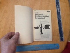 Calculator Decision-Making Sourcebook by Texas Instruments (1977, Trade Paperbac