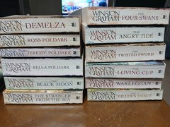 Winston Graham POLDARK Complete Series Lot of 12 Vol 1-12 Set of Paperback Books
