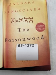 Poisonwood Bible Barbara Kingsolver 1998 First Edition HarperCollins Novel