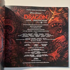 How To Train Your Dragon Live Spectacular Program Book 62 Color Pages