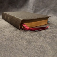Legacy Standard Bible LSB Handy Size Brown Soft Leather MacArthur Verse By Verse