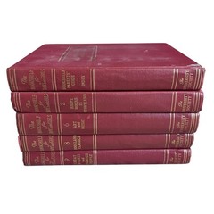 The Bookshelf for Boys & Girls Volume 2,6,8 &9 Parents Guide Vintage Lot HC Book