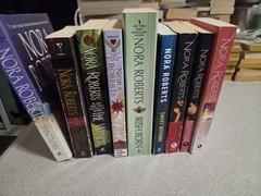 Nora Roberts Lot 10 Books. Paperback. 1 2-in-1 & Complete Irish Trilogy Omnibus