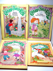 Vintage Cabbage Patch Kids Books 1984 Hardcover Mixed Lot of 4