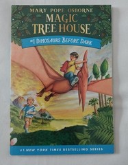 Dinosaurs Before Dark by Mary Pope Osborne (1992, Digest Paperback) Ages 6~9