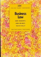 Business Law: College Course Companion (Letts Study Aid) By Ann
